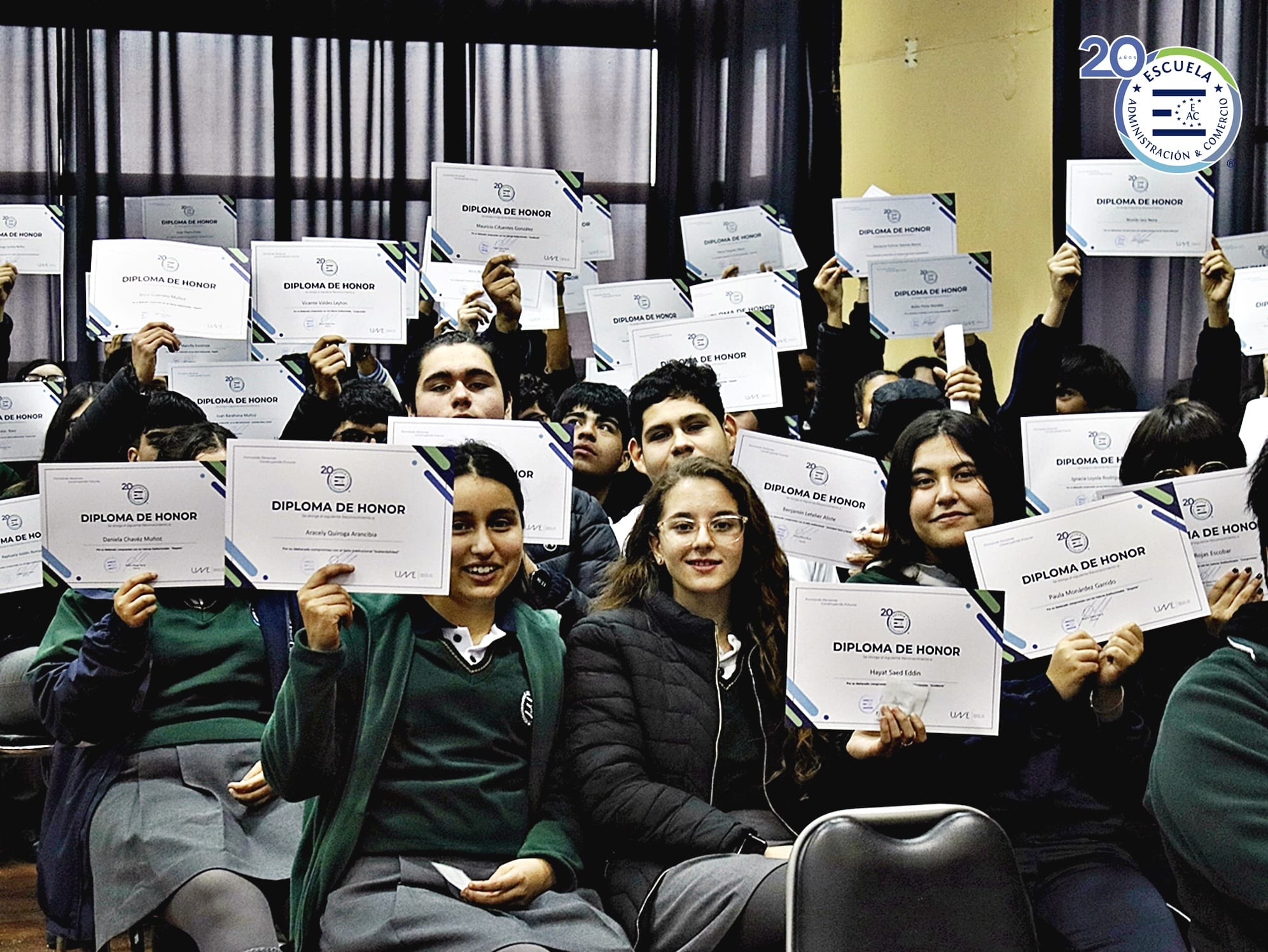 Sede Media TP Sarmiento premia a los valores de su establecimiento