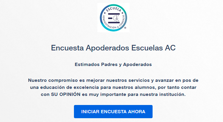 Encuesta de apoderados 2022