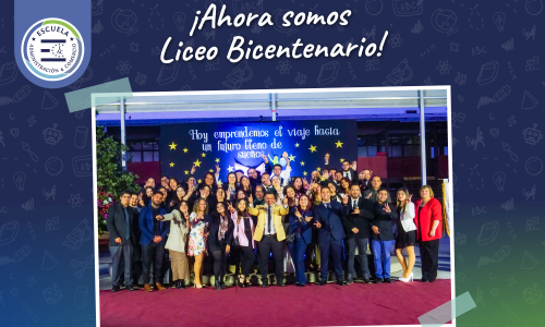 Sede Media se convierte en Liceo Bicentenario de Excelencia